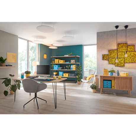 Tidsskriftsamler Click & Store Cosy blå