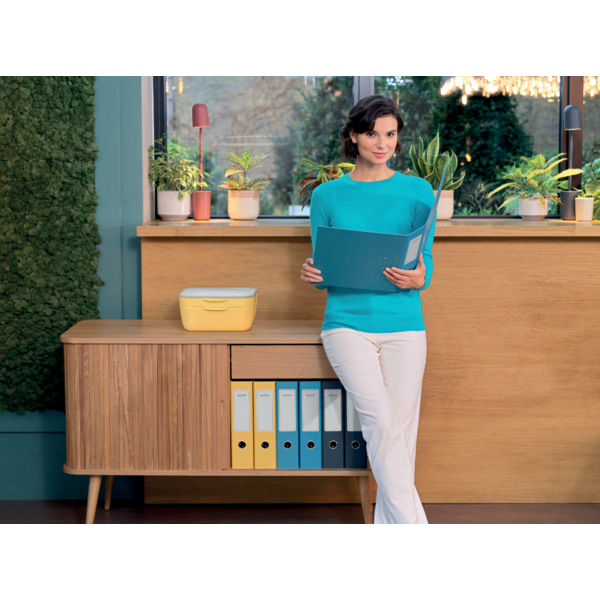 Skuffekabinet Cosy m/2skuffer gul