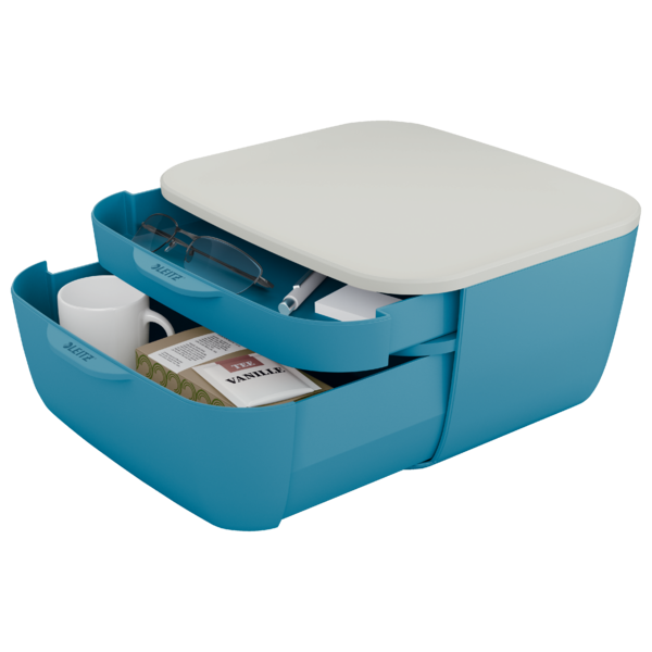 Skuffekabinet Cosy m/2skuffer blå