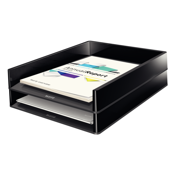 Brevbakke Dual tofarvet sort