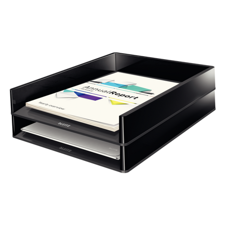 Brevbakke Dual tofarvet sort