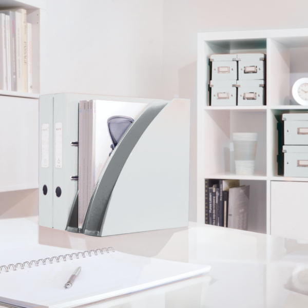 Brevbakke WOW Dual hvid/grå