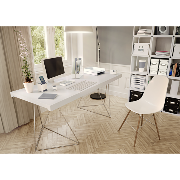 Brevbakke WOW Dual hvid/grå