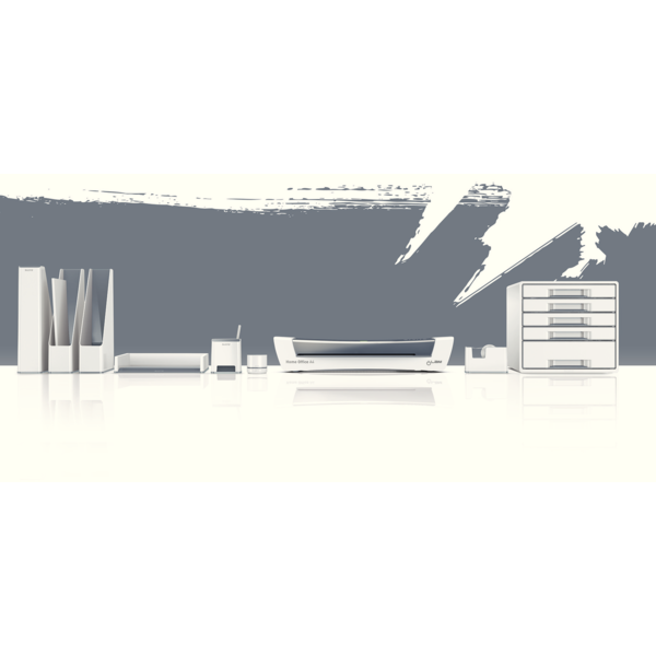 Brevbakke WOW Dual hvid/grå