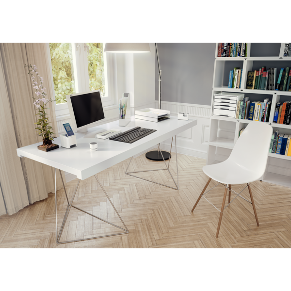 Brevbakke WOW Dual hvid/grå