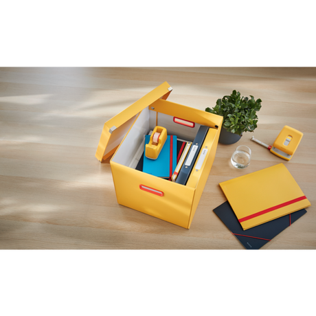 Tapedispenser inklusiv tape Cosy gul