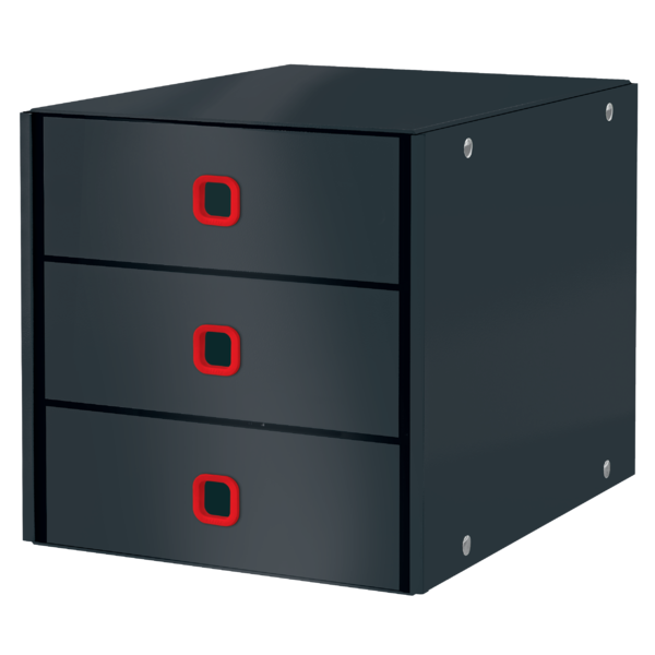 Skuffekabinet Click&Store Cosy 3 skuf grå