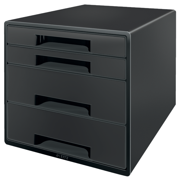 Skuffekabinet recycle 4-skuffer sort