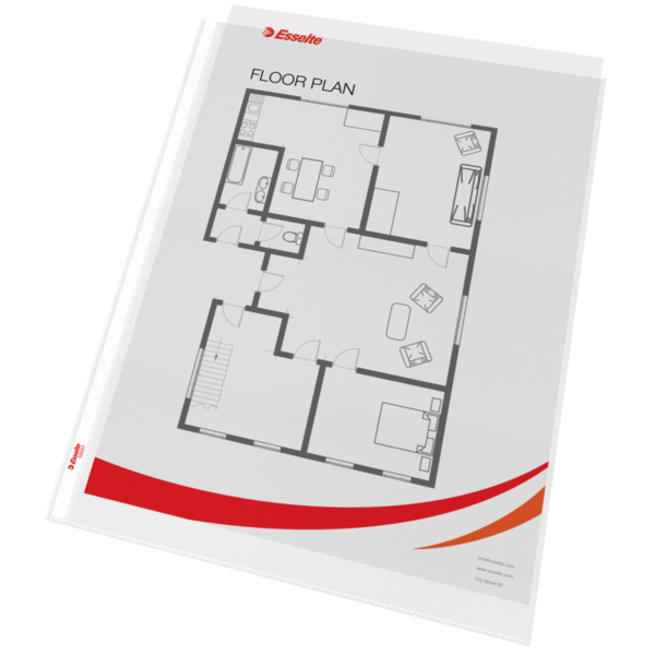 Lomme 75my PP præget A3 høj TÅ (50)