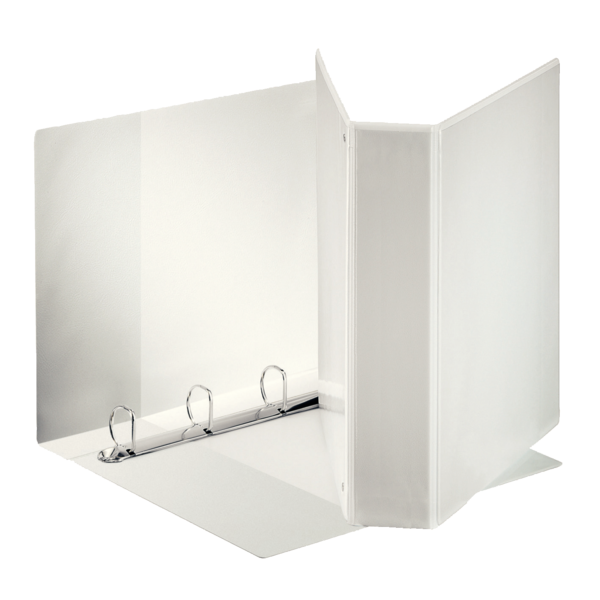 Ringbind panorama 3 lomA4+ 4DR 60mm hvid