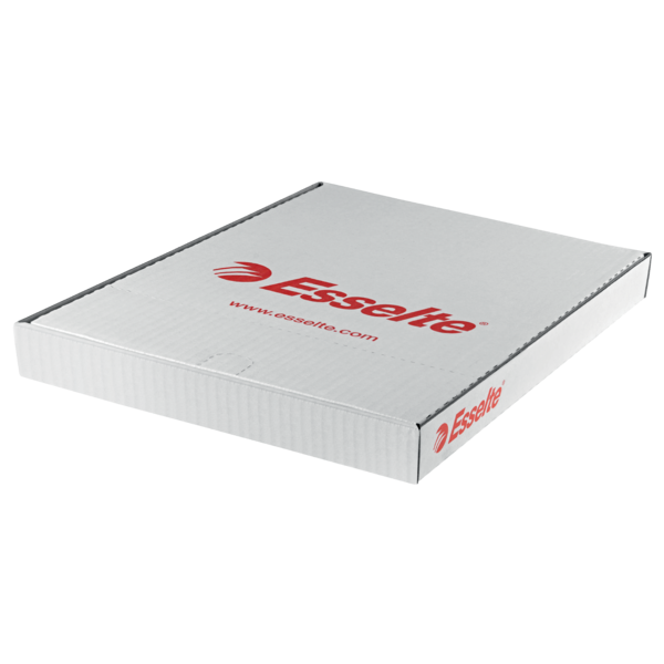 Signallomme 105my PP glasklar A4 TÅ rød(100)