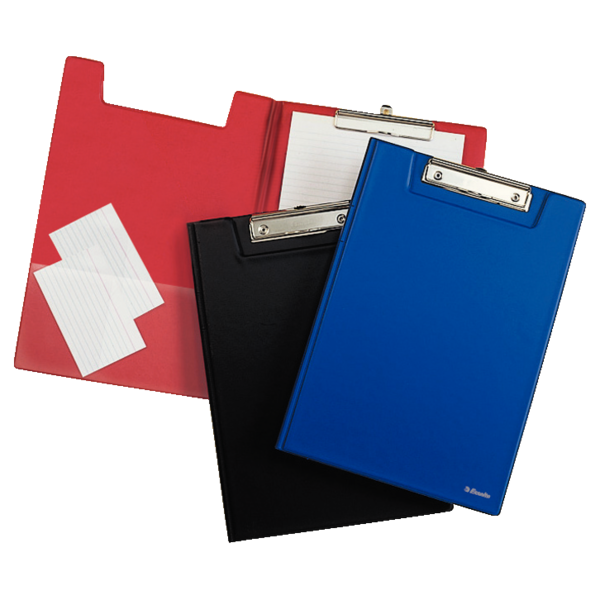 Clipboard m/forside PP A4 sort