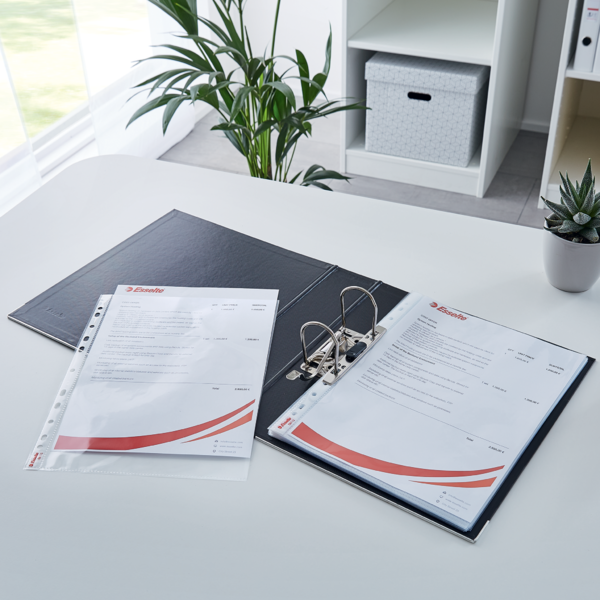 Lomme 75my PP glasklar A4 TÅ(10)