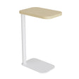 Laptopbord Xakt, Massiv ask, Hvid stel