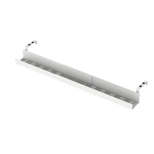 Kabelbakke Slim justerbar Hvid