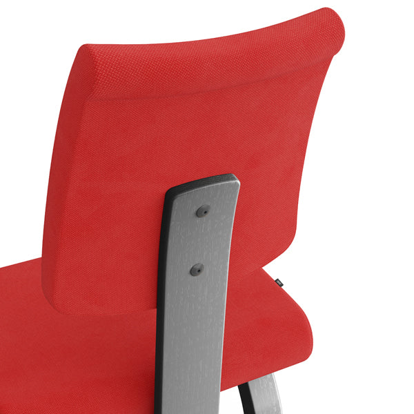 Knæstol Varier Variable Plus sort, REV 634 rød
