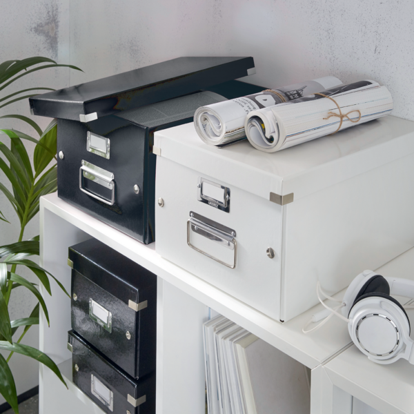 Arkivboks Click&Store DVD sort