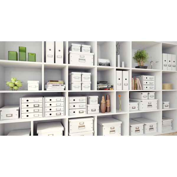 Arkivboks Click&Store lille hvid