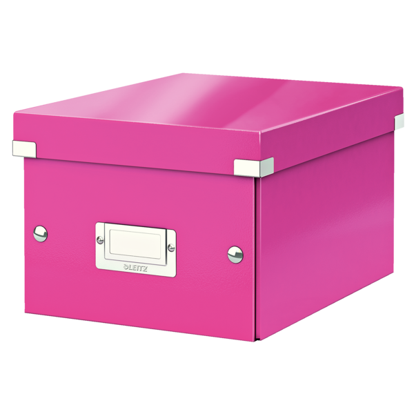 Arkivboks Click&Store lille WOW pink