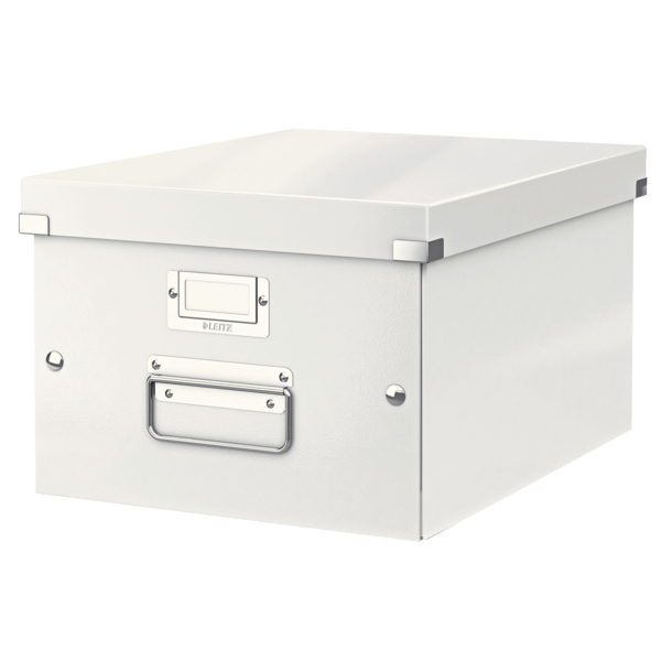 Arkivboks Click&Store mellem hvid