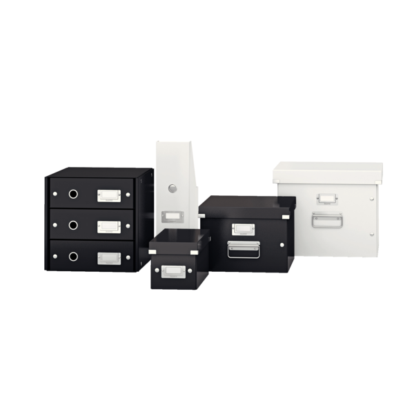 Arkivboks Click&Store mellem hvid