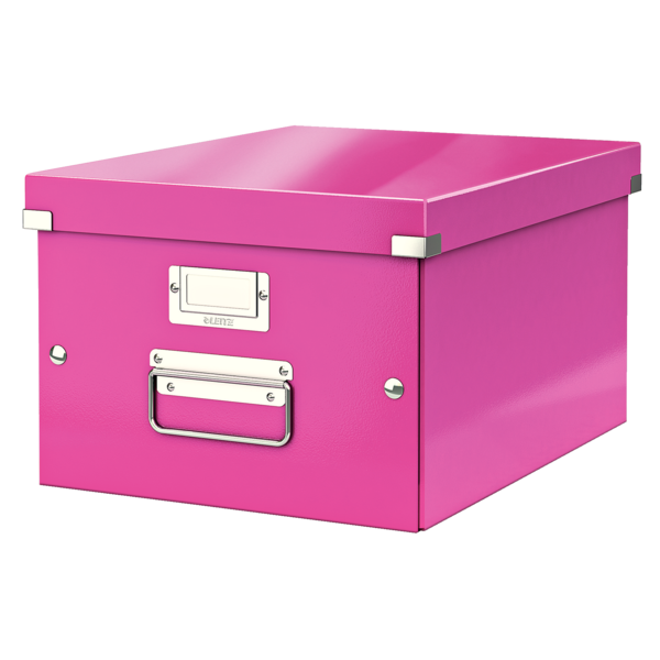 Arkivboks Click&Store mellem WOW pink