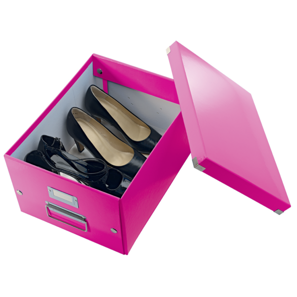 Arkivboks Click&Store mellem WOW pink
