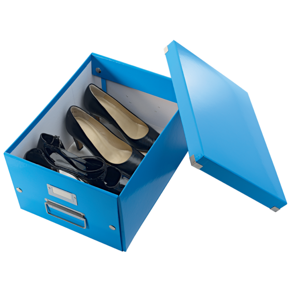 Arkivboks Click&Store mellem WOW blå