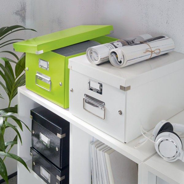 Arkivboks Click&Store mellem grøn