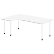 Skrivebord DNA, Hvid 2000x1200mm Venstre I-ben/Hvid