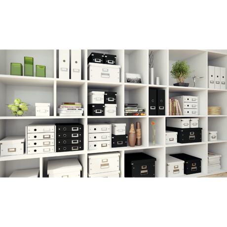 Tidsskriftsamler Click&Store WOW A4 hvid