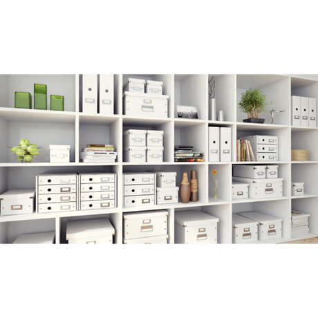 Tidsskriftsamler Click&Store WOW A4 hvid