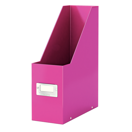 Tidsskriftsamler Click&Store WOW A4 pink