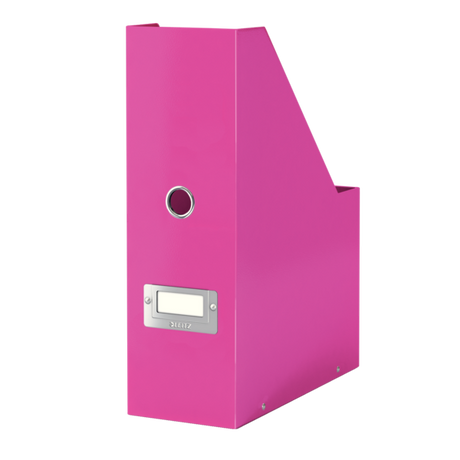 Tidsskriftsamler Click&Store WOW A4 pink