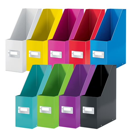 Tidsskriftsamler Click&Store WOW A4 pink