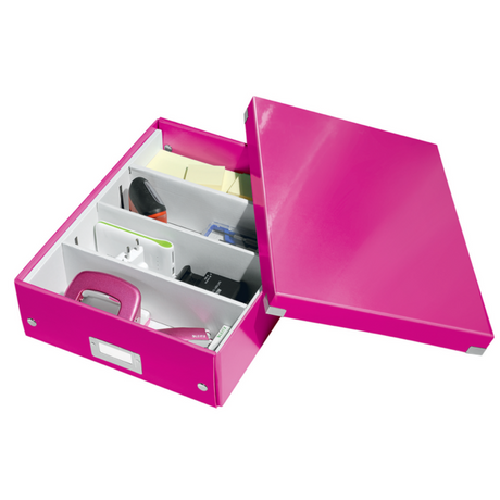 Organizer boks Click&Store mellem WOW pink