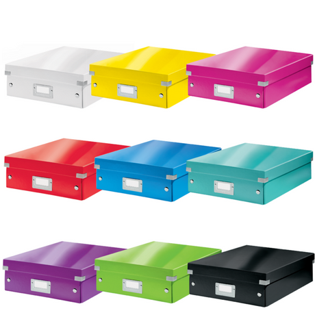 Organizer boks Click&Store mellem WOW blå