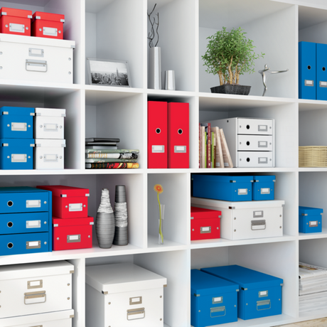 Organizer boks Click&Store mellem WOW blå