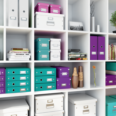 Organizer boks Click&Store mellem WOW isblå