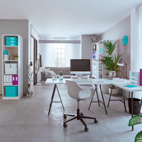 Organizer boks Click&Store mellem WOW isblå