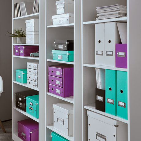 Organizer boks Click&Store mellem WOW lilla