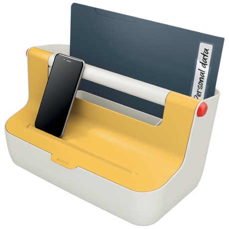 Opbevaringsboks bærbar Cosy gul