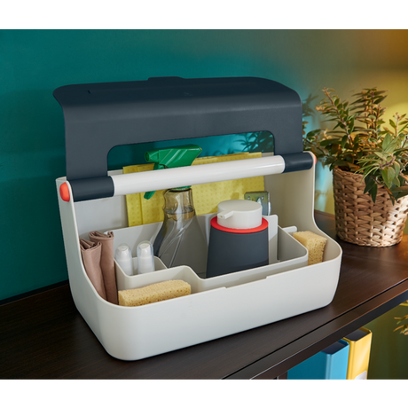 Opbevaringsboks bærbar Cosy grå