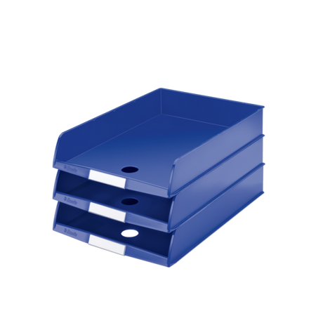 Brevbakke C4 stabelbar blå