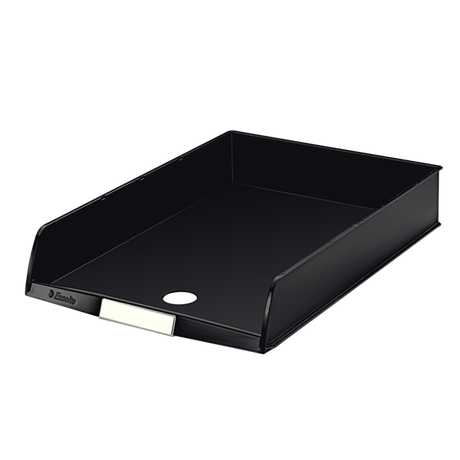 Brevbakke C4 stabelbar sort