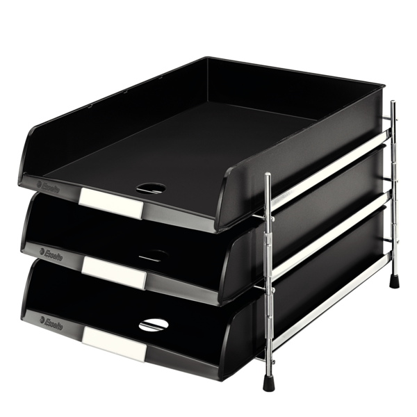 Brevbakke C4 i metal stativ sort (3)