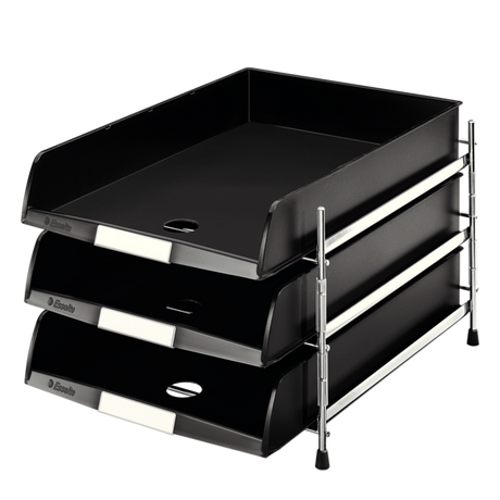 Brevbakke C4 i metal stativ sort (3)