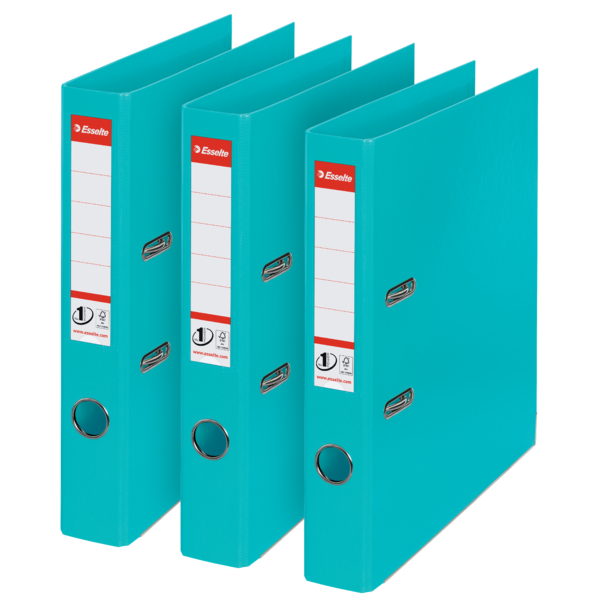 Brevordner No1 Vivida PP A4 50mm blå