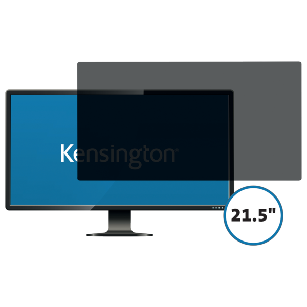 Kensington privacy filter 2 way removable 54,6cm 21,5" Wide