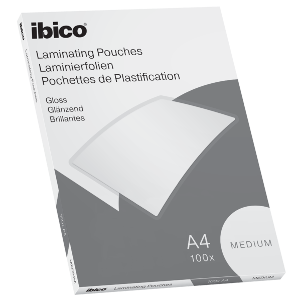 Lamineringslomme basic medium 100my A4 (100)